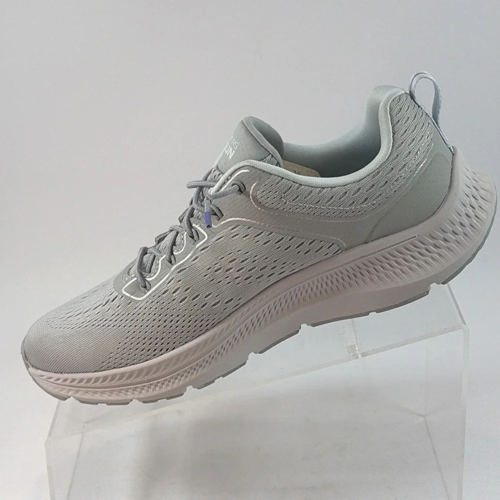 Skechers GO RUN Consistent 2.0 Zisa Running Shoes Women's 7.5 Gray Blue Sneakers